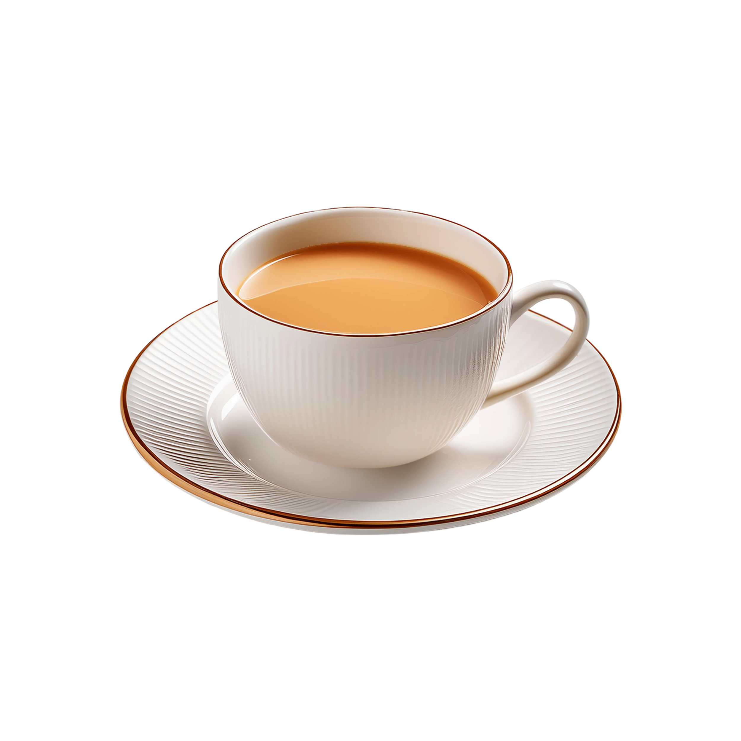 vecteezy white ceramic cup of milk tea on transparent background 51803187